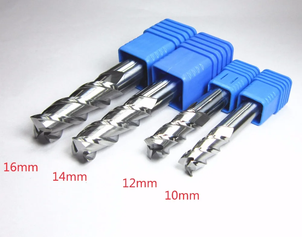 

Оптовая продажа диаметром 10 мм 12 мм 14 мм 16 мм HRC45 сети переменного тока три 3 канавки для алюминий медь Вольфрам карбидные торцовые фрезы ЧПУ ...