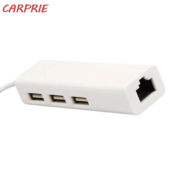 CARPRIE Тип C + USB 2 0 3 1 несколько портов концентратор с сеткой Ethernet LAN адаптер для ПК