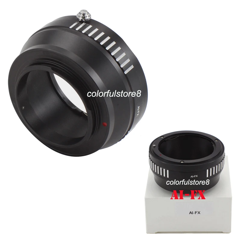 For AI-FX Lens Adapter Ring Nikon F D AI AIS AI-S Mount Lenses to Fujifilm Fuji FX X X-Pro1 XPro1 X-E1 XE1 Camera Body | Электроника