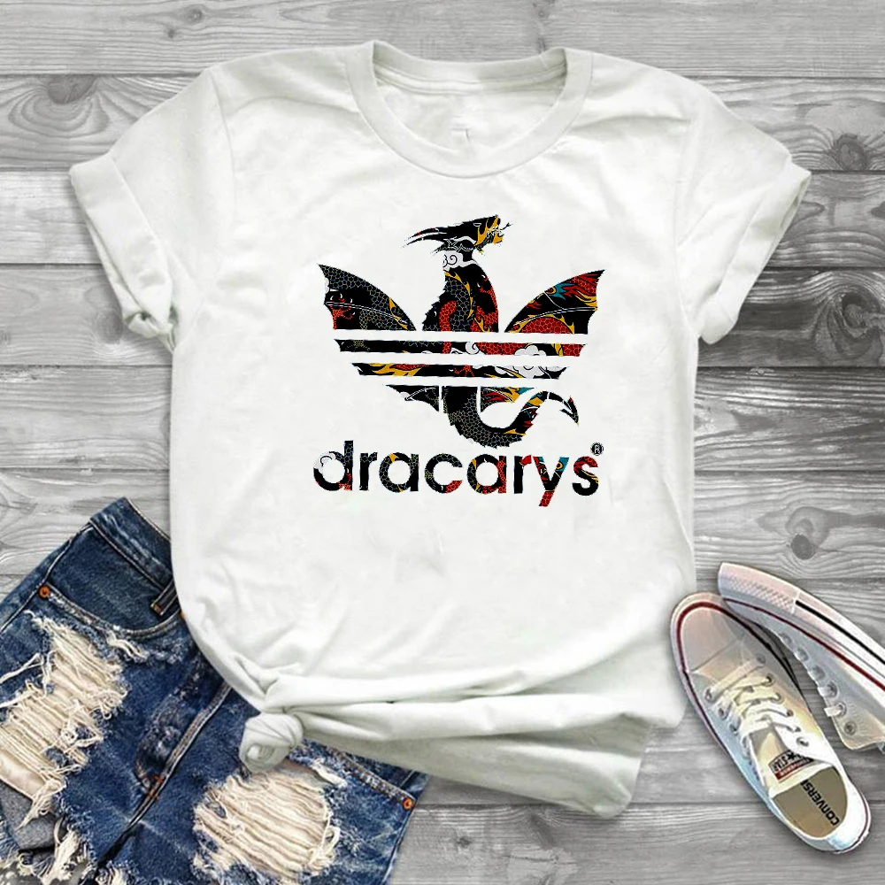 Dracarys Футболка Игра престолов мать драконов Khaleesi рубашка Дракон огонь Winterfell
