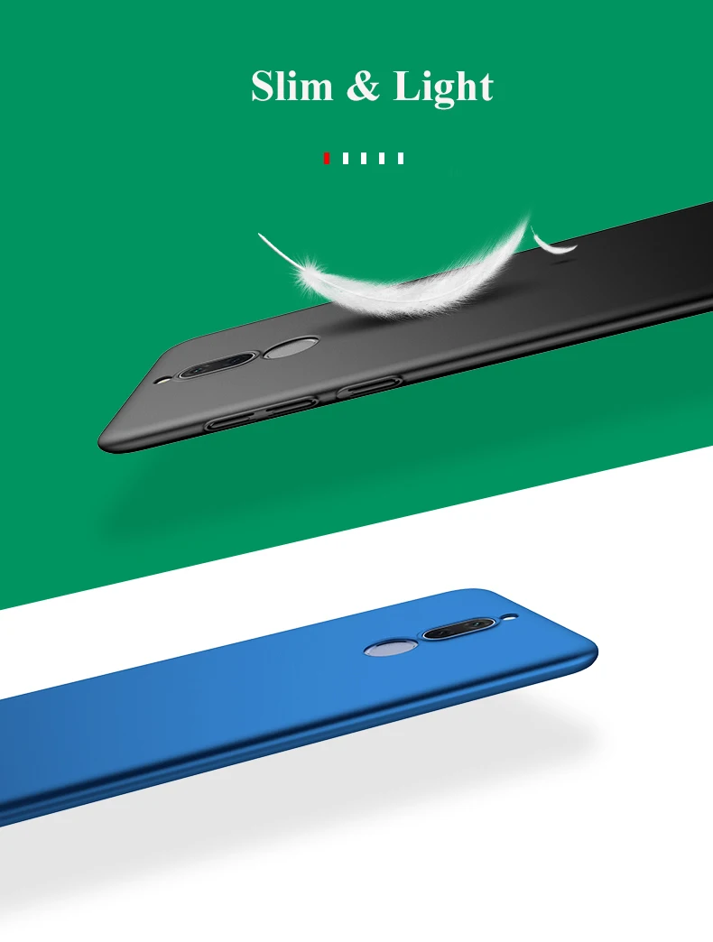 Модный Роскошный чехол для huawei Nova 2i, чехол 360, защита из жесткого поликарбоната, матовый чехол на заднюю панель, чехол для huawei Nova2i, чехол для телефона