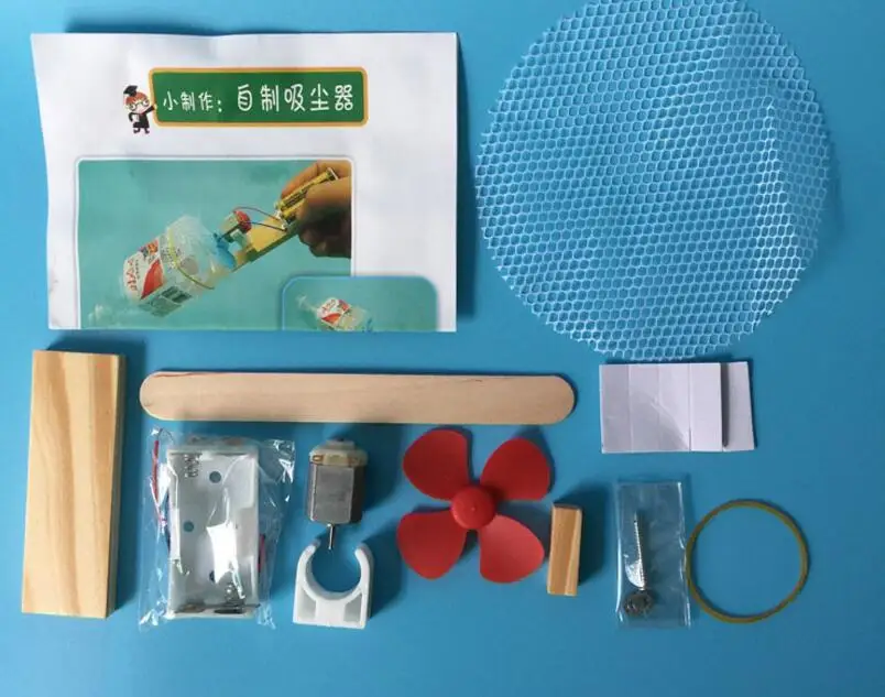 Апреля Du Творческая детская малыш научных игрушки DIY Электрический вакуумный