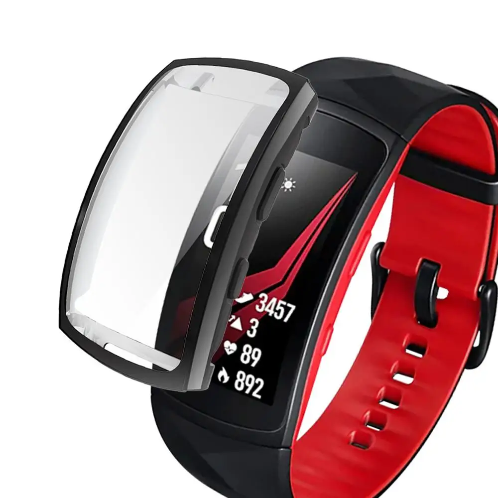 Прямая поставка чехол для смарт часов Samsung Gear Fit 2 pro ремешок из ТПУ защитный gear fit2