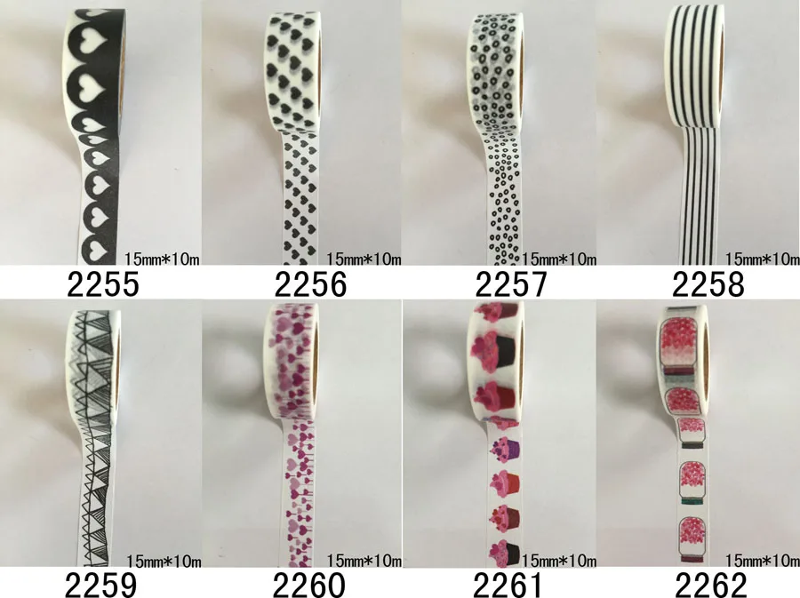 2298 моделей diy клейкой ленты Комплект 30 шт./лот Цветочный принт деко DIY Стикеры/клей японский ленты jiataihe васи ленты оптом