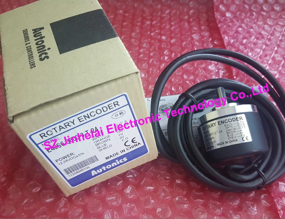 

E40S8-1024-3-T-24 Новый и оригинальный кодировщик AUTONICS 12-24VDC