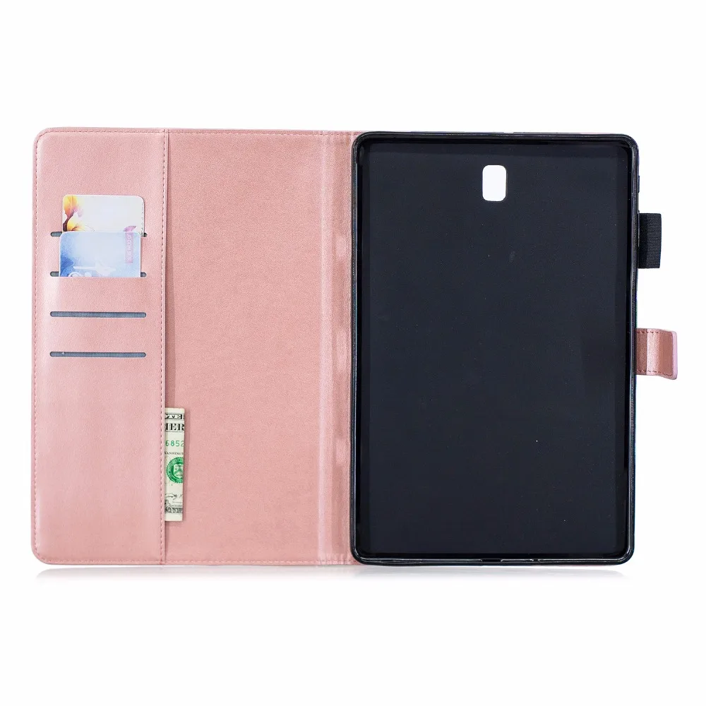 20pcs/lot Plum Flower 3 card wallet flip leather cover case for Samsung Galaxy Tab S4 10.5 inch SM-T830 T835 hot sale | Компьютеры и