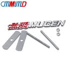 Автомобильные аксессуары, 3D эмблема MUGEN, значок на переднюю решетку автомобиля, значок, наклейки для Honda Mugen Civic Accord Crv Jazz Hrv