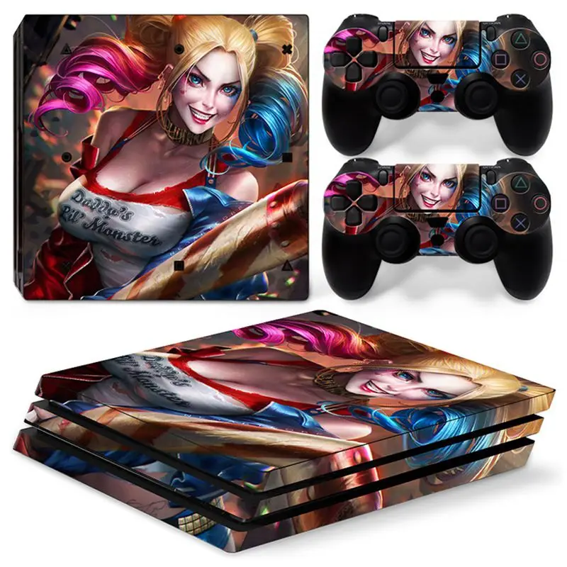 Bomb для PS4 Pro наклейка для sony Playstation 4 Pro консоль+ 2 контроллера наклейка для PS4 Pro бомбардировки винил аксессуары для игр