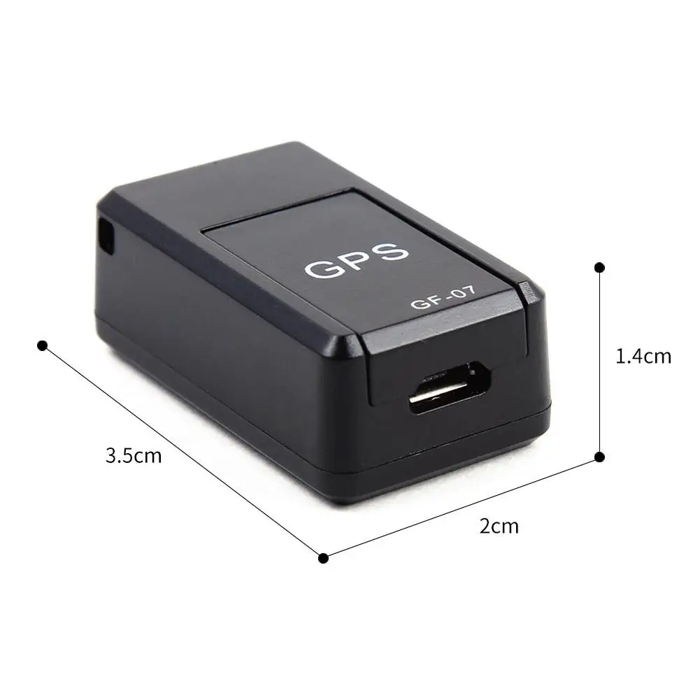 Мини-Автомобильный GPS GF07 GSM GPRS локатор трекер с защитой от потери устройство