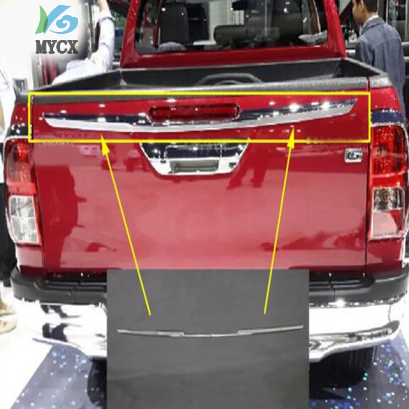 2016 2017 для Hilux Revo аксессуары ABS хромированная отделка грузовика Toyota автомобильный