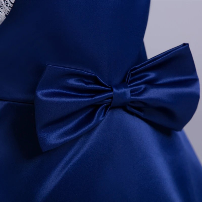 Yeedison Sleeveless Girls Princess Dress New Bow Children Party Dresses For Ball Gown Cute Wedding Girl Kids Costume | Детская одежда и