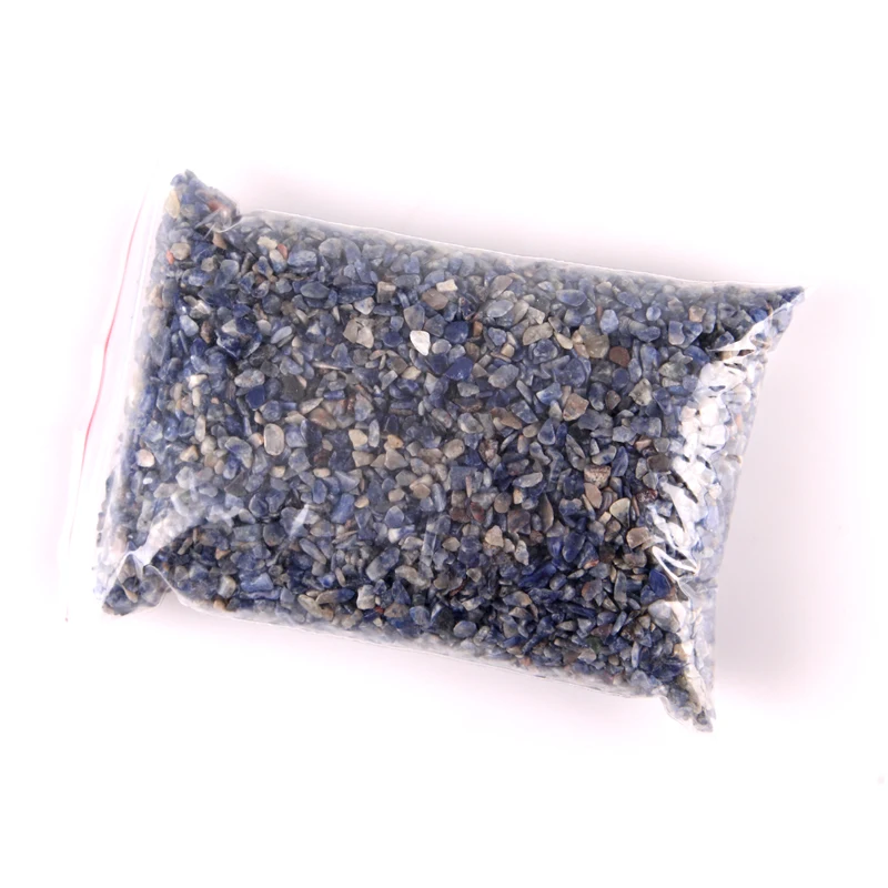 

2017 New 200g Natural Lapis lazuli Quartz Crystal Tumbled Stone Rock Chips Beads Chakra Healing Reiki DIY Materials Stone Crafts