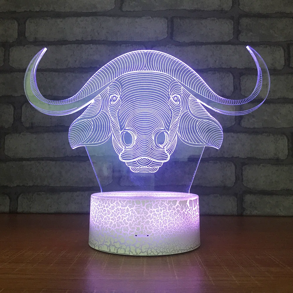 Креативная настольная лампа в подарок на день рождения прикроватная акриловая