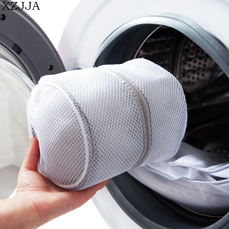 XZJJA утолщенная Сетчатая Сумка для грязной одежды органайзер хранения нижнего