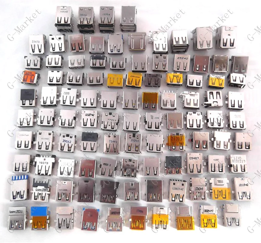 

Оптовая продажа 100 моделей, 100 шт./лот USB-разъем для ноутбука/USB-разъем для ACER/ASUS/HP/ DELL/Toshiba/Sony...