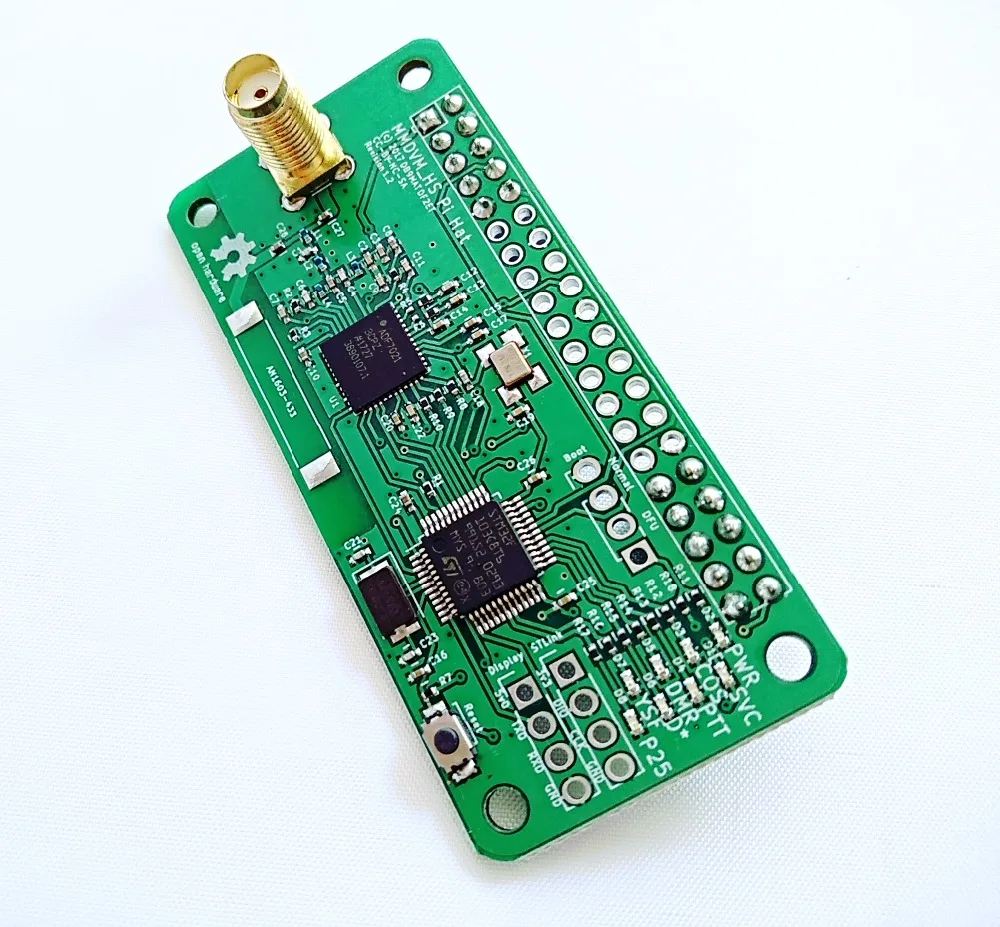 MMDVM Hotspot Pi-Star Support P25 DMR YSF Module+Antenna For Raspberry Pi | Электронные компоненты и