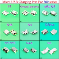 yuxi micro usb jack mini charging socket connector for 360 f4 n4s n5n5s n4a n4 q5plus n6