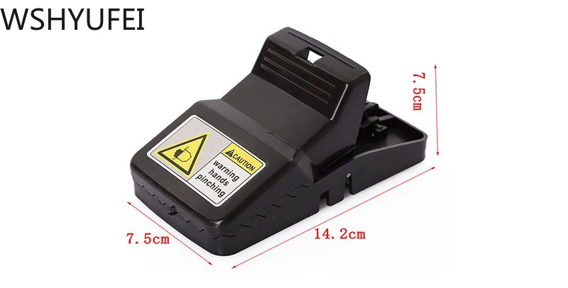 3pcs/lot High Quality Reusable Catching Rats Rat Traps Rodent Mousetrap Bait Spring Catcher Control Trap Easy Catching Rat Trap