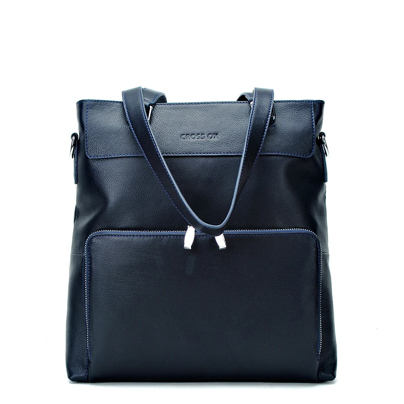 CROSS OX Новый Бизнес Случайный Плеча Неподдельной Кожи Сумки Для Мужчин мужская