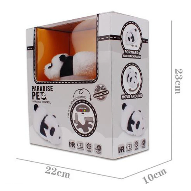 Дистанционное управление RC игрушка панда Новинка подарки игрушки животных