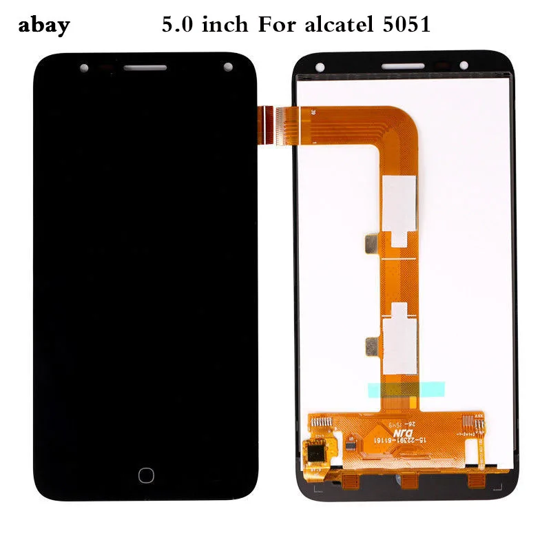 ЖК-дисплей для Alcatel Pop 4 5051 5051D 5051X 5051J 5051M OT5051 OT5051D OT5051X сенсорный в сборе 5 дюймов |