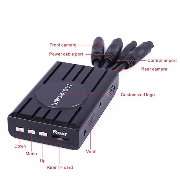 2CH M2F wifi Dual 1080 p Full HD мотоцикл dvr с водонепроницаемым объективом Dash камера Встроенный g-сенсор Opitonal gps и пульт дистанционного управления