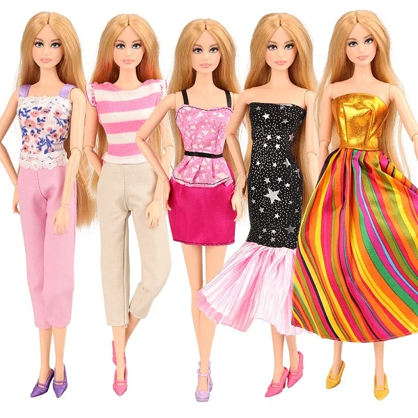 No Doll 5 Items Новейшая кукла ручной работы аксессуары летний костюм наборы одежда для плавания Одежда для Кена Кукла Барби серфинга игрушки лучший подарок на день рождения - Цвет: No Doll 5 Items