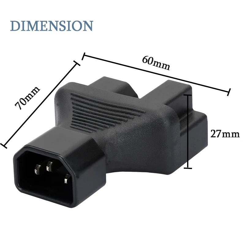 IEC320 C14 для 5 15 P C15 IEC 320 Para. + Nema 15R Адаптер переменного тока C13 А 125 В|Электрические