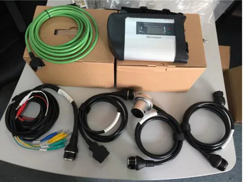 OBD2 сканер MB STAR C4 мультиплексор звезда Диагностика с WIFI для автомобилей и