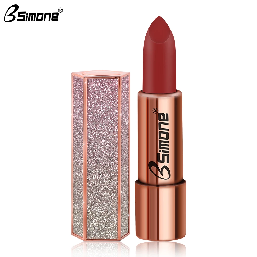 1 шт. телесного цвета Водонепроницаемый губная помада матовая тыквы витамин E