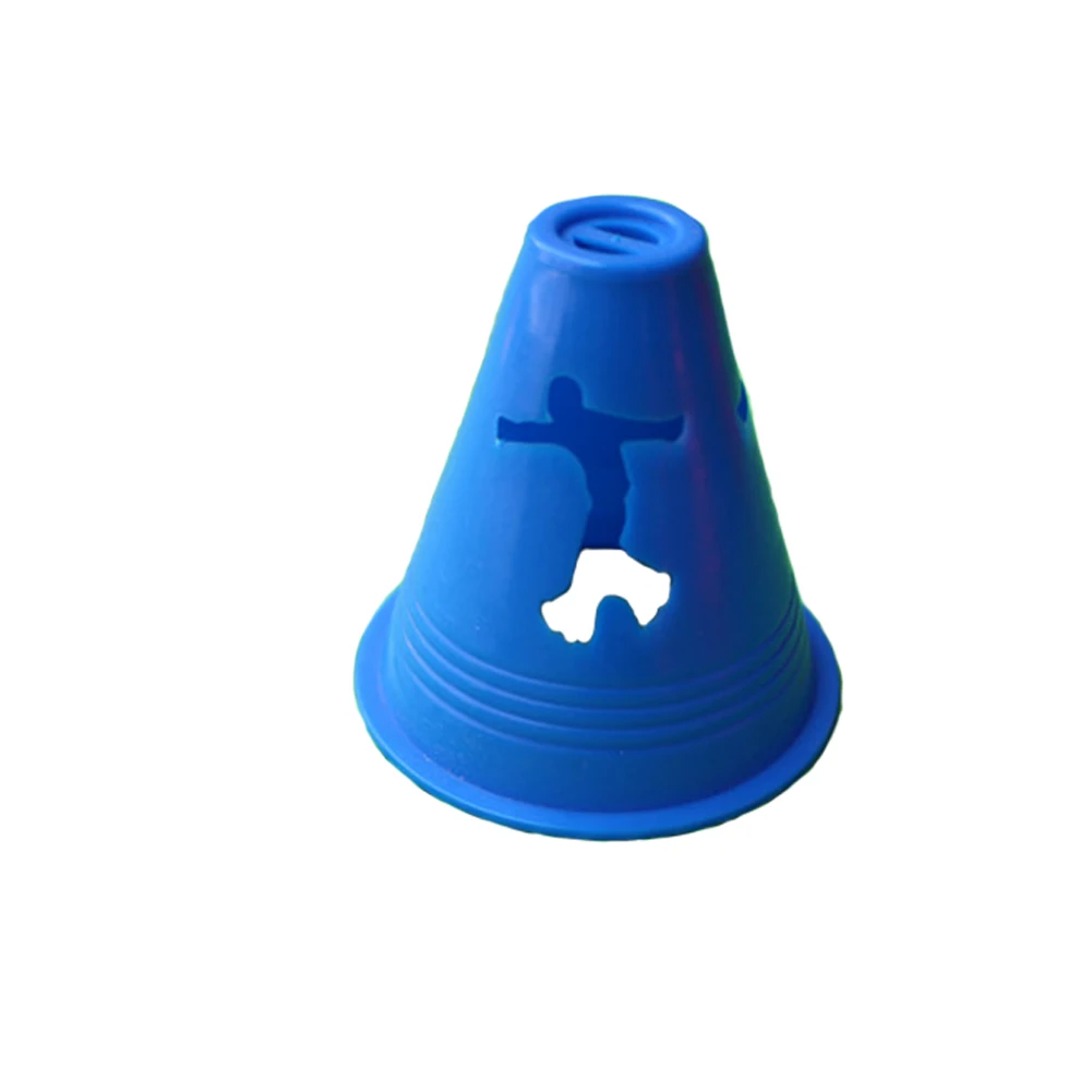

20pcs/pack Cone Practice Rugby Speed Marking Free Slalom Equipment Obstacle Agility Football Training Sport Skate Pile Cup