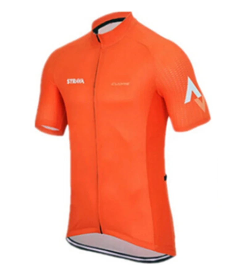 cycling jersey 2 STRAVA Велоспорт Джерси Набор мужская с коротким рукавом спортивная одежда для велоспорта открытый Mtb Ropa Ciclismo велосипед Велоспорт Комплект - Цвет: cycling jersey 2