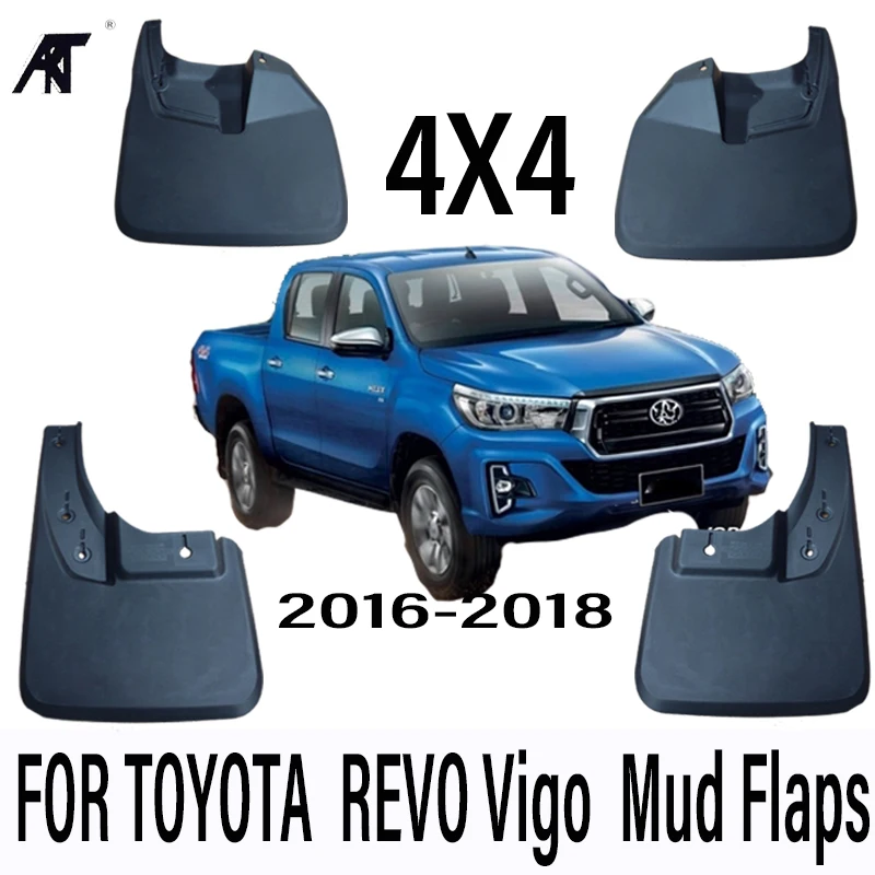 Брызговики для Toyota HILUX REVO Vigo 2016 2018 4x4|Грязезащита| |