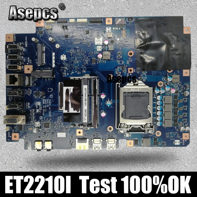 Asepcs оригинальная универсальная материнская плата для For Asus ET2210I ET2210 LA 7522P 100% тест ok