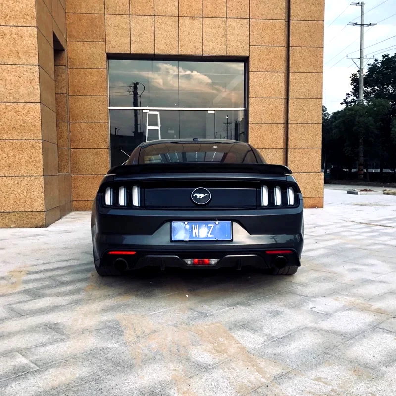 Для Ford Mustang спойлер высокая твердость и качество ABS Материал задний багажник крыло спойлер для Ford Mustang спойлер