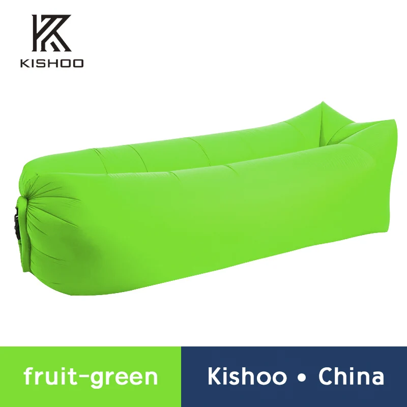 Fruit green Square Открытый кемпинг диван-кровать надувной диван ленивый мешок воздушный диван-кровать спальные мешки влагостойкий коврик надувной воздушный шезлонг кресло - Цвет: Fruit green Square