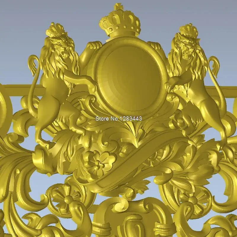 Высококачественная новая 3D модель для украшения мебели с ЧПУ резная фигурка