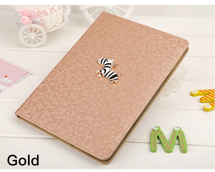 Gold Чехол для ipad Air1, флип-чехол для ipad 5, полный Чехол для apple air 2, умный чехол для ipad 6, чехол s A1566 A1567 A1474 A1475 - Цвет: Gold