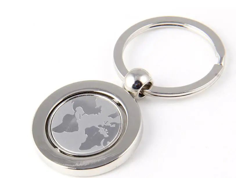 100Pcs With World Map Personalized Keychain Wedding Gifts For Guests Customized Favors Unique Party Gift Box/Bag | Дом и сад