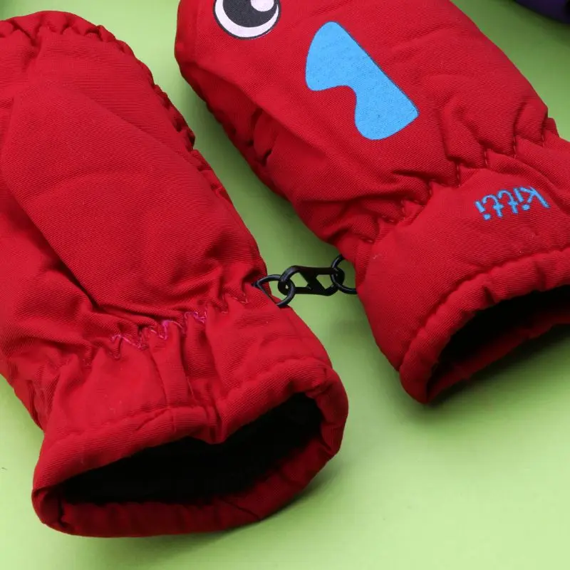 2-5years Good Quality Baby Mitten For Winter Kids Boys Girls Outdoor Warm Gloves Waterproof Windproof