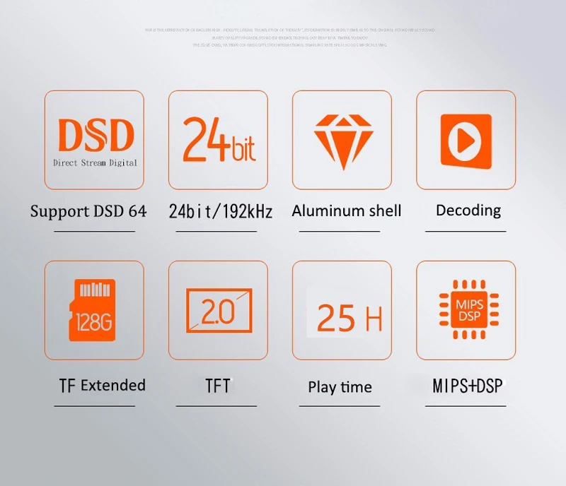 HIFI MP3, высококачественный Мини-спортивный DAC MP3-плеер обновленная версия DSD музыка flac MP3 аудио плеер