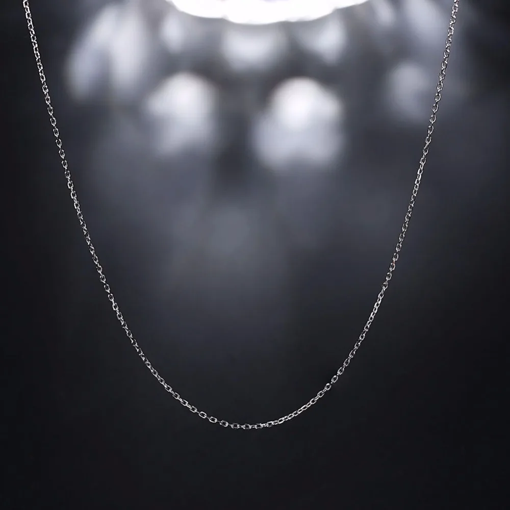 CICI Уоррен Fine Jewelry 925 серебро звено цепи Цепочки и ожерелья Простой Дизайн женские
