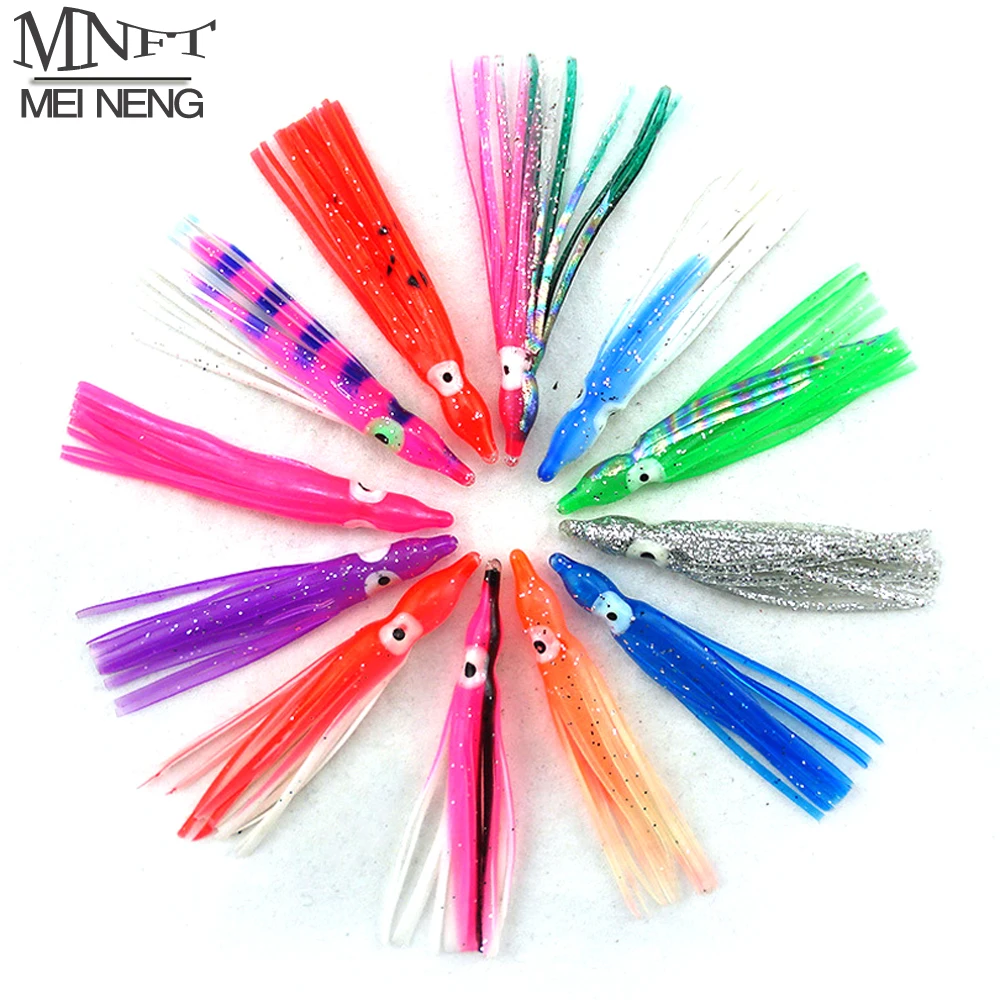 12 шт. мягкая резиновая Рыболовная Приманка 5 и 6 см|soft lure|soft lure mixsquid skirts |