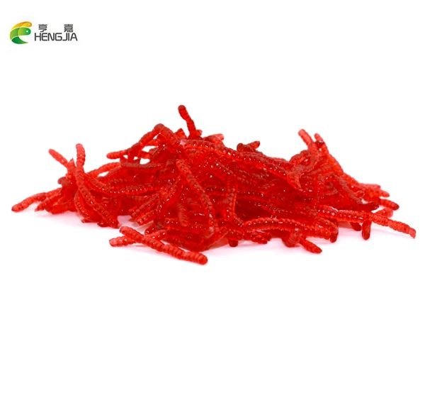 Горячая Распродажа 150 шт./лот 3 см искусственные дождевые черви рыболовные