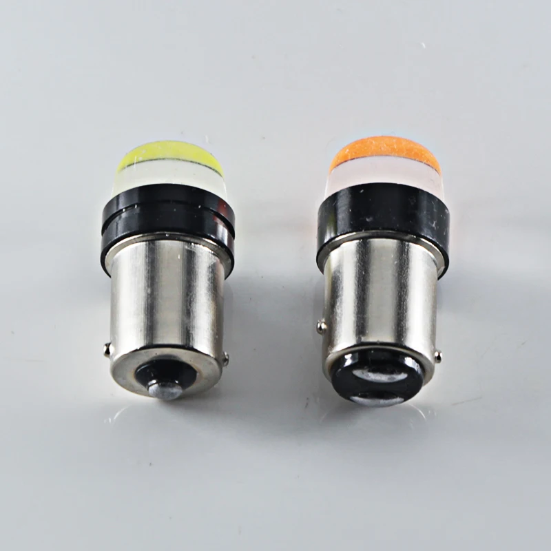 2 шт. S25 P21W BA15S 1156 1157 BAY15D 12 вольт COB canbus светодиодный указатель поворота Резервное