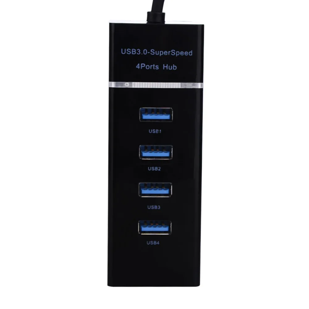 4 портовый концентратор USB 3 0 с зарядным устройством и переключателем несколько usb