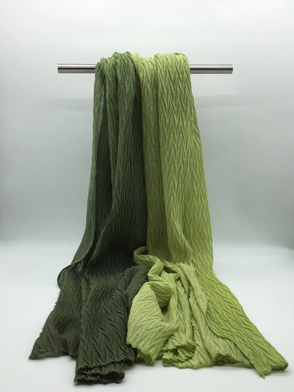 Новинка 2016 Модный женский шарф градиентный цвет длинный мусульманский хиджаб