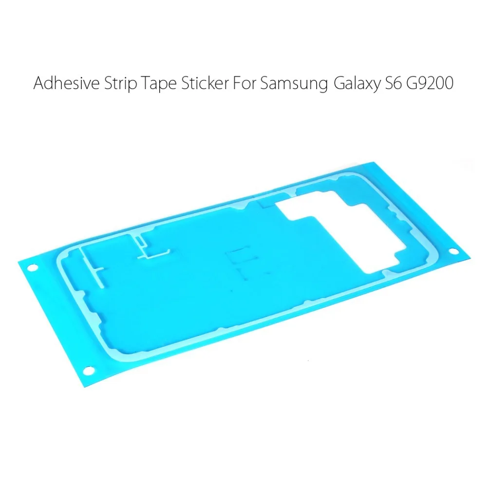 OEM для Samsung Galaxy S6 G9200 проект Zero G920f 3M клей Наклейка задней батареи крышка двери