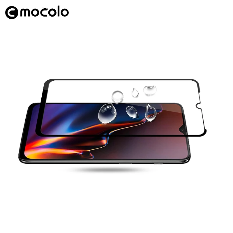 Защитная пленка Mocolo для OnePlus 6T полностью клеящееся закаленное стекло 9H защиты