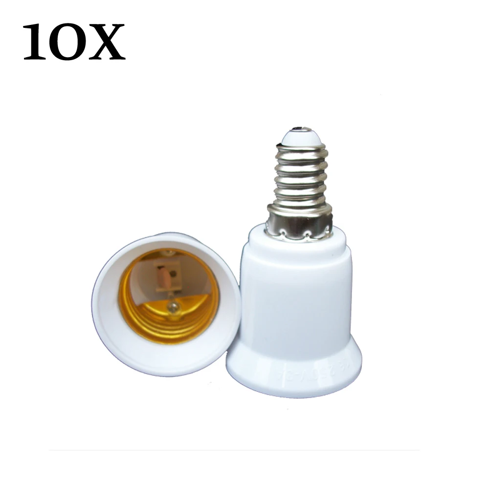 10 шт. адаптер для лампы E14 в E27|lamp holder converter|e14 to e27e14 |